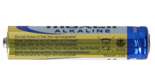 LR3 AAA 1,5V MAXELL alkalické batérie 4 ks.