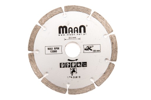 Diamantový kotúč na kameň 125mm SEGMENTOVANÝ