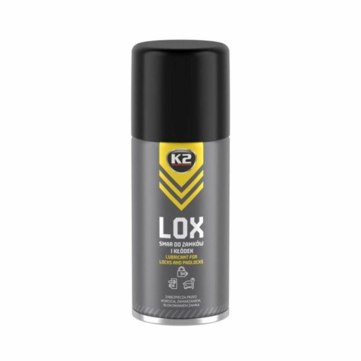 K2 LOX - mazivo na zámky a visiace zámky 150ml
