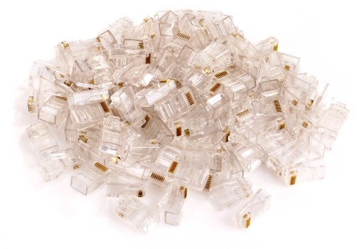 Internetová káblová sieť PODMIENKY ZÁSTRČKY RJ45 krútená dvojlinka CAT.5E CM9