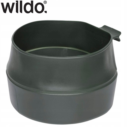 Veľký skladací táborový hrnček Wildo/Helikon Folda Big Olive Green 600 ml