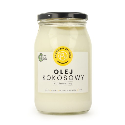 Kokosový olej 900 ml RAFINOVANÝ