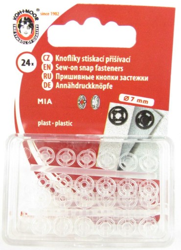 Plastové západky. 1/2 (7mm) stl