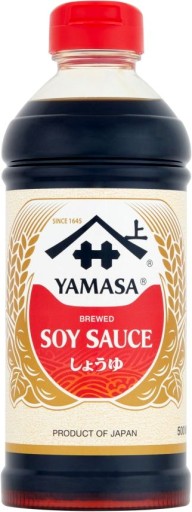 Japonská originálna sójová omáčka na sushi 500 ml Yamasa