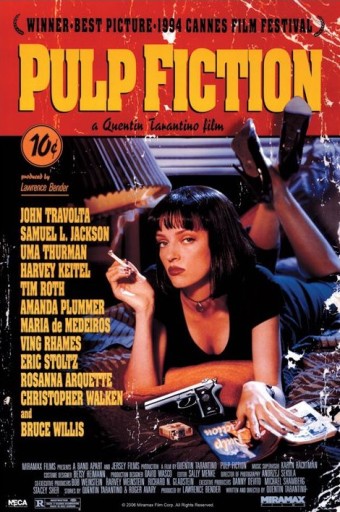 Plagát filmu Pulp Fiction Mia Wallace Tarantino 61x91,5 nástenných plagátov