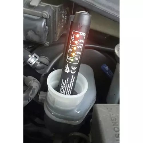 Tester brzdovej kvapaliny DOT LED merač