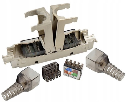 1 x RJ45-RJ45 Modulárna spojka 568B Kat