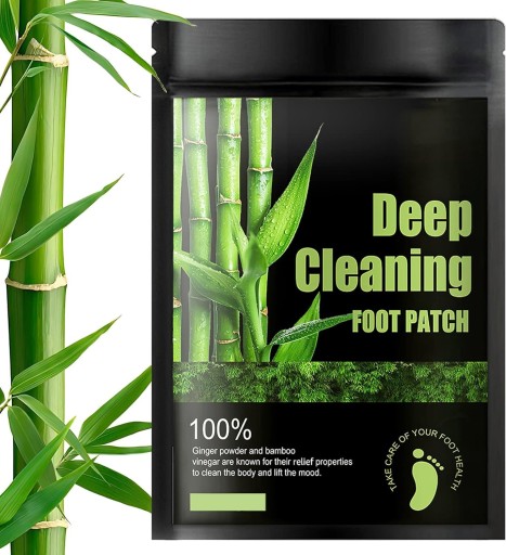 Deep Cleaning bambusové detoxikačné náplasti na nohy x10