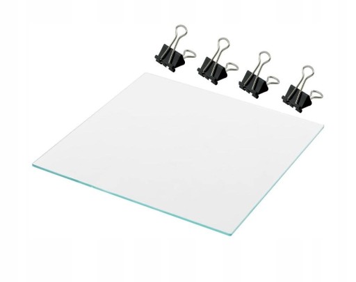 Sklenené sklenené lôžko Stôl 235x235 Ender Strojové brúsenie