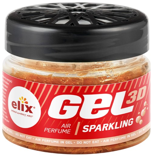 SPARKLING ELIX GEL3D silný osviežovač vzduchu do auta 100ml