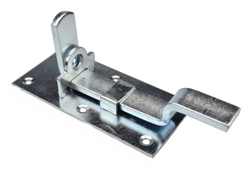 ZÁPADKA DVERÍ S BLOKOVANÝM ZÁPADKOM VISIACIEHO ZÁMKU 130 mm