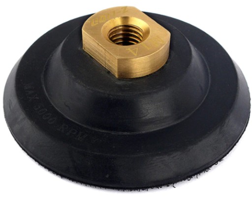 DRŽIAK NA VELCRO GUMOVÝ KOTÚČ M14 NA BRÚSKU 100MM