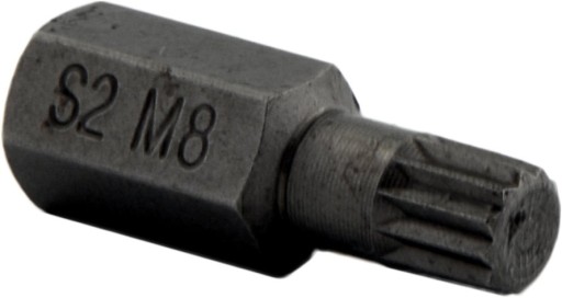 BIT 10mm SPLINE END M8 x 30mm EXCLUSIVE