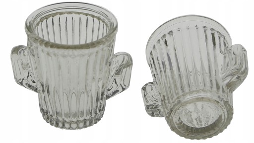 CACTI SKLENENÉ POHÁRE NA VODKU 50ML 2 KS