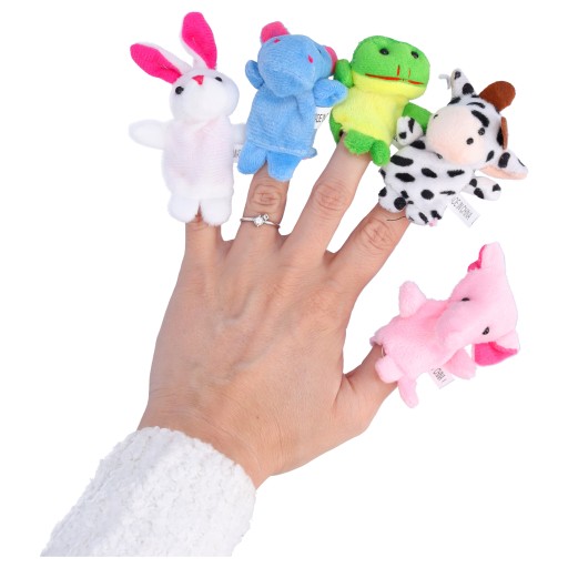 FIGER PUPPIES bábky plyšové zvieratká maskoti pre deti 10 ks.