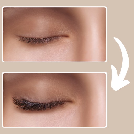 TUMBLES EYELSH Lewer Los Angeles Normal OBJEM 10mm PRÍRODNÝ HODVÁB