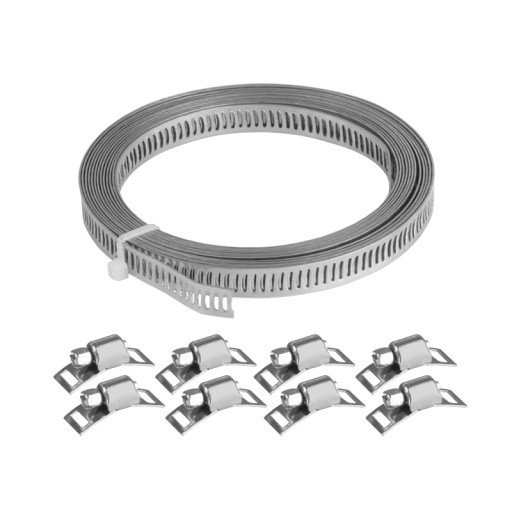 SVORKA SVORKA OCELOVÝ KOVOVÝ POPRUH 3m x 8mm