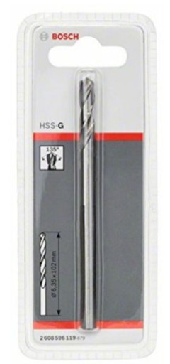 STREDOVÁ VŔTAČKA BOSCH HSS-G PRE ADAPTÉRY 102 MM