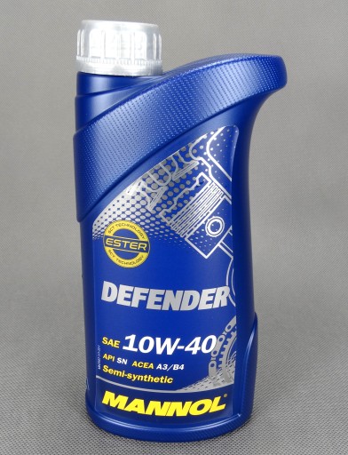 MANNOL 10W40 DEFENDER OLEJ POLOSYNTETICKÝ 1L