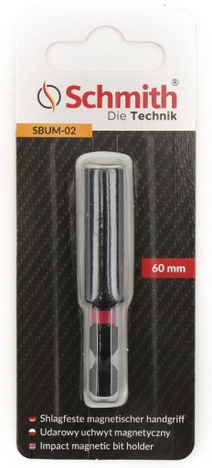 MAGNETICKÝ DRŽIAK ŠESTIHRANNÝCH BITOV 1/4 60mm PRE SKRUTKOVAČKY SCHMITH