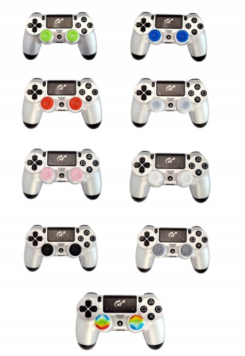4 KS / GUMA ANALOGOVÉ PREKRÝVKY PS5 PS4 XBOX 360 ONE