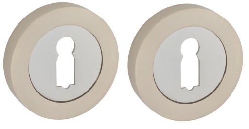 Sign R-500 Key Nikel/Chrome round sign