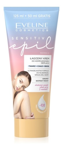 Eveline Jemný depilačný krém 175ml