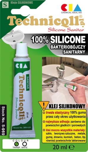SANITÁRNY SILIKON S-969 TECHNICQLL CLEAR 20ml