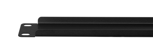 Kryt pre RACK 10'' 1U skrine, čierny STALFLEX