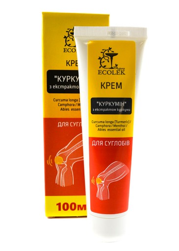 EKOLEK TELOVÝ KRÉM S EXTRAKTOM KURKUMY 100ML