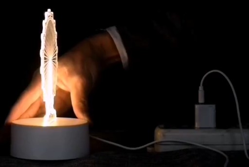 Vložka pre 3D lampu, Obrázok pre lampu bez lampy