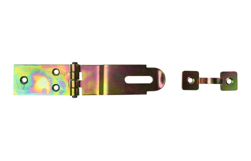 Hasp s visiacim zámkom na zatváranie dverí 125x25