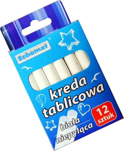 BEZPRACHOVÁ SCHÉMA KRIEDOVEJ BIELE 12 kusov 1336