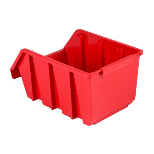 Organizér kontajnerov na odpadky červený 240x170x125