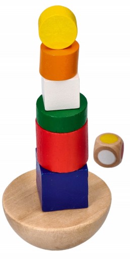 Drevená hračka z hry Goki Balancing tower