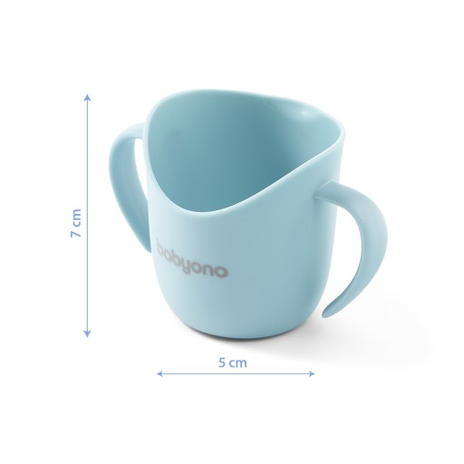 Ergonomický tréningový pohár FLOW Pigeon Blue