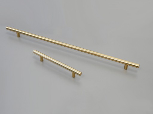 Nábytková úchytka Raling RE10 GOLD GLOSS L-272 mm