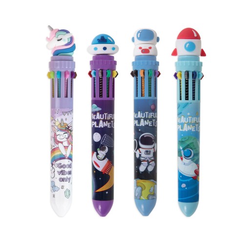STRIGO BALLPOINT 10IN1 10 FAREBNÁ RAKETA SSC167