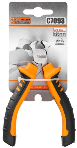 Bočné a predné strihacie kliešte, presná sada 125mm Cr-V Richmann