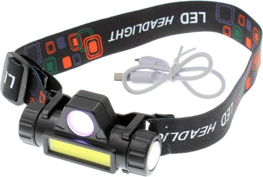 Čelovka s 2 T6 CREE a COB LED zdrojmi