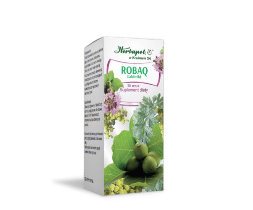 Robaq tablety 30 ks Herbapol Kraków