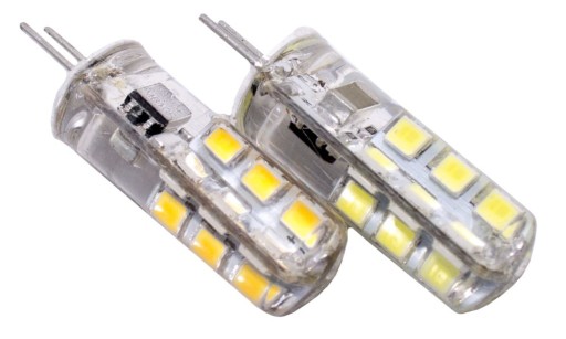 G4 SMD LED žiarovka 3W SILIKÓNOVÁ TEPLÁ BIELA 230V AC