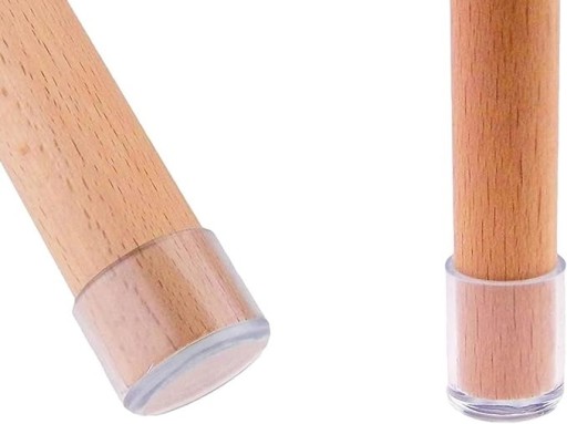 OCHRANNÉ NÁSTROJE NA NÔŽKY NÁBYTKU SILIKÓNOVÉ okrúhle 16 mm, 16 ks