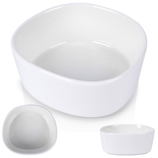 PORCELÁNOVÁ misa, šalátová misa na občerstvenie, dezerty, šaláty, 250 ml