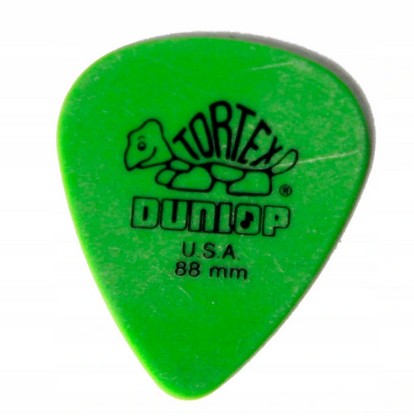 Trsátko na gitaru Dunlop Tortex 0,88 Odolné a pohodlné