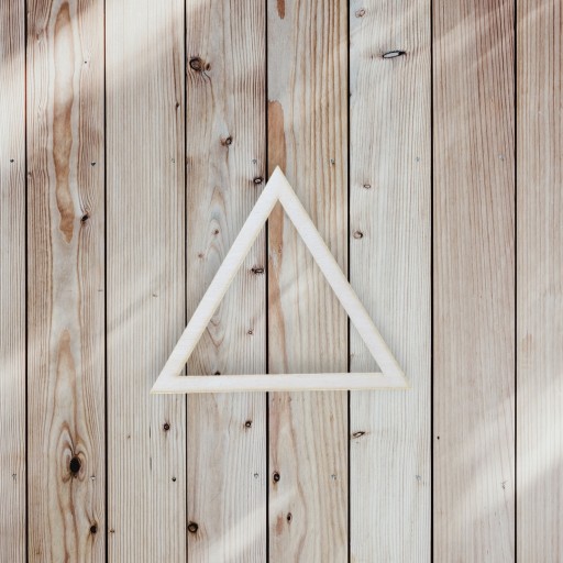 Triangle Hoops 15 cm / 1 ks Scrapki Dream Catcher