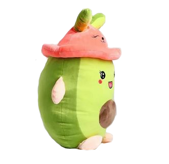 Avokádový maskot, plyšová hračka, plyšová hračka, XL VANKÚŠ
