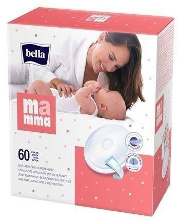 LAKTAČNÉ VLOŽKY BELLA jednorazové 60 kusov