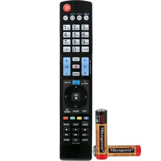DIAĽKOVÉ OVLÁDANIE PRE LG TV UNIVERSAL HD/UHD/4K/3D/SMART