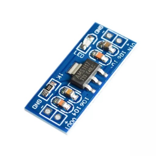 Stabilizátor napätia AMS1117 4,3V-12V až 3,3V 1A